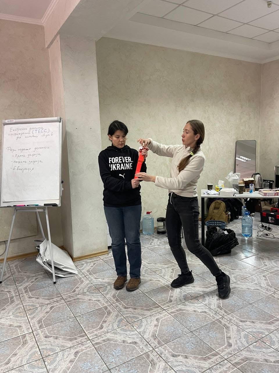 У Херсоні відбулися триденні навчання з домедичної допомоги для волонтерів